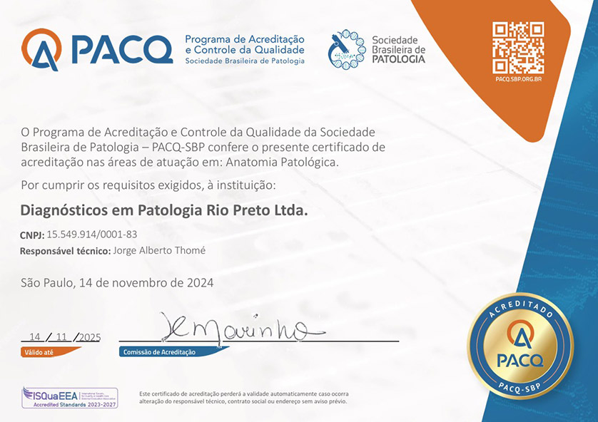 certificado PACQ